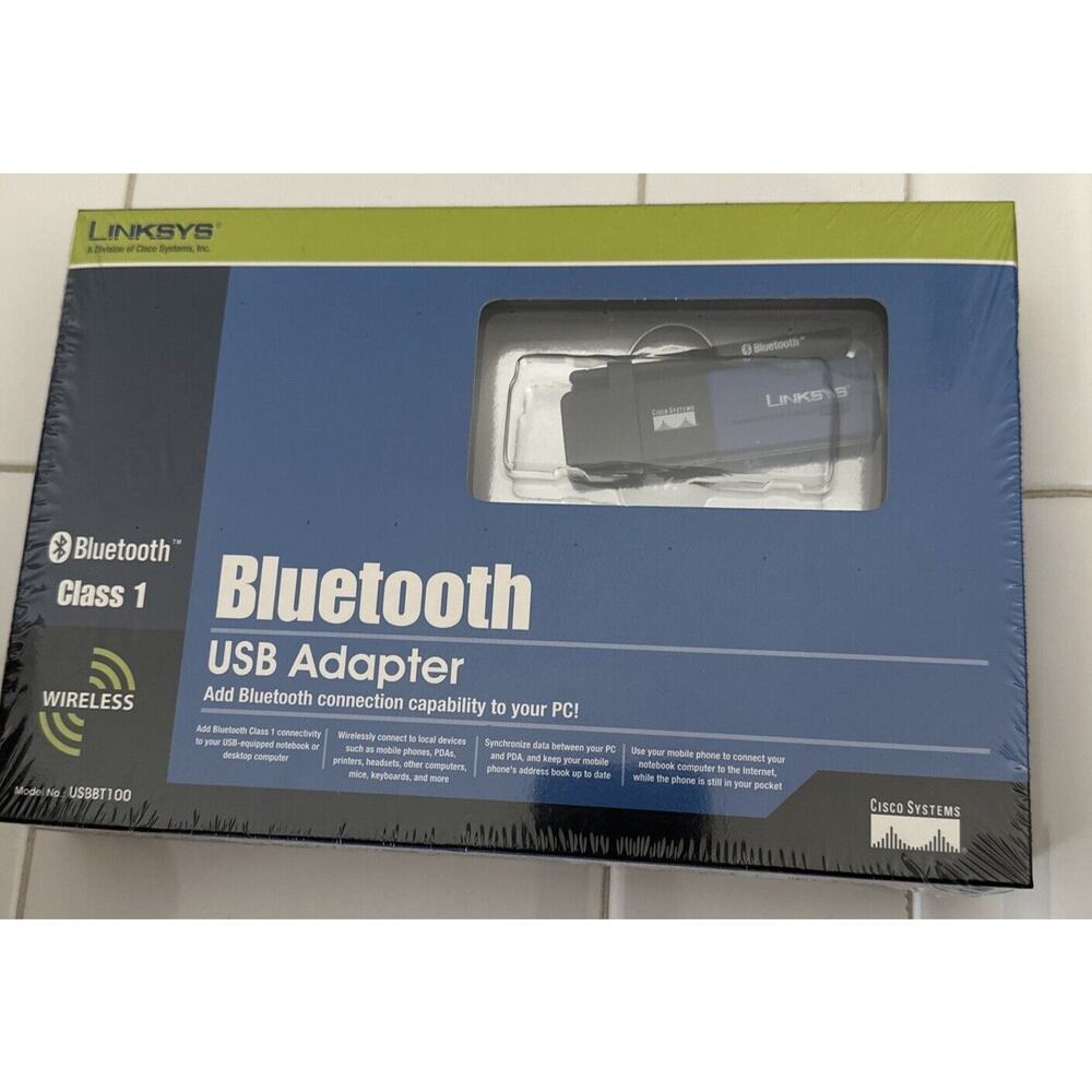 Linksys Black and Blue USB Adapter